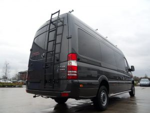 4x4 mercedes sprinter rear ladders