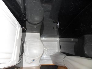 mercedes sprinter combined washroom enclosure