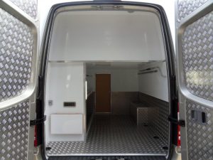 Sprinter sporthome custom storage