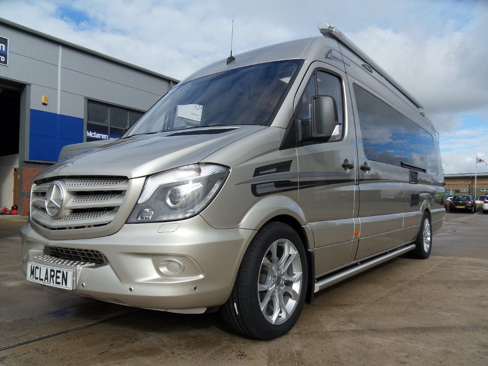 Sprinter sporthome pearl silver