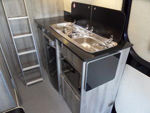 sprinter sporthome kitchen set up