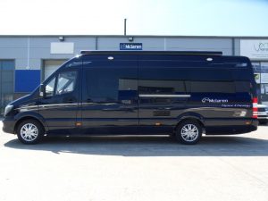 cavansite blue sprinter side view