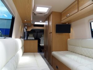 Mercedes motorhome rear view