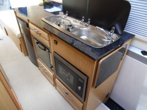 Mercedes motorhome 3 way fridge