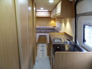 2 berth interior