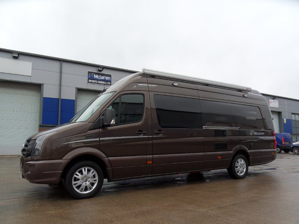 Brown VW Crafter