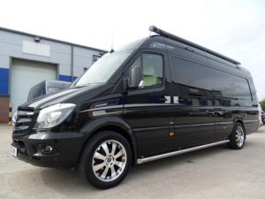 Obsidian metallic sprinter exterior