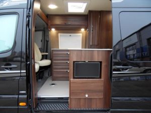 motorhome external Tv