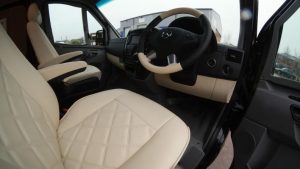 Sprinter leather dashboard