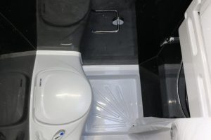 Motorhome wetroom