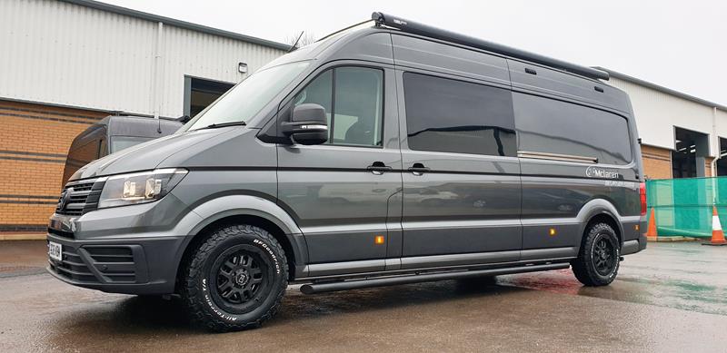 VW Crafter Campervan DSG - Grey - Jack's Shack Campervans and