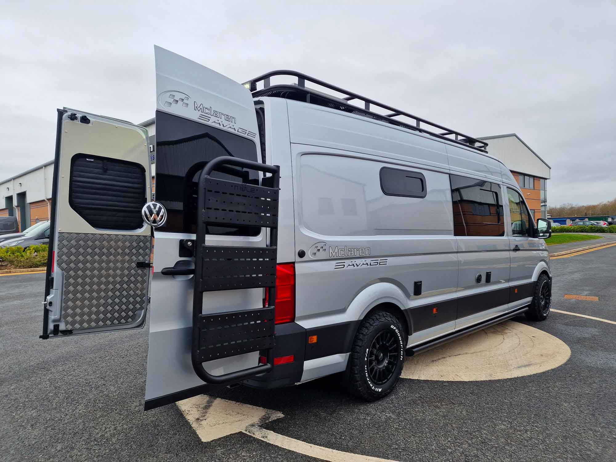 VW Crafter 4 Motion 4 Berth Fixed Bed Savage Mclaren Sports Homes 